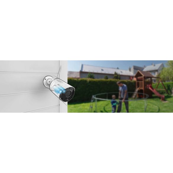 Argus B320 / Argus Eco 2 - 3MP Безжична (WiFi) камера с вградена батерия, микрофон, слот за micro CD карта и датчик за движение