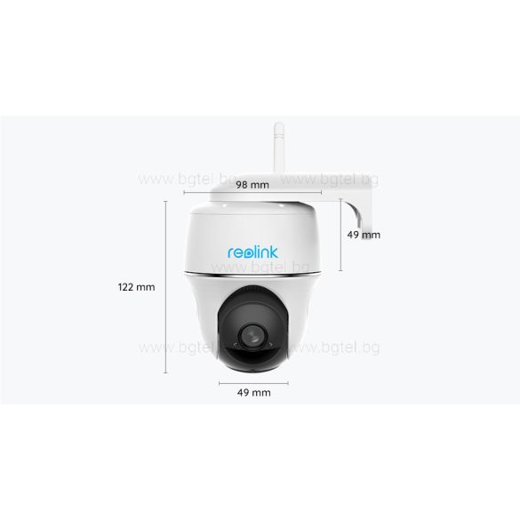 Argus B430 / Argus PT  - Безжична Pan/Tilt камера 5MP с вградена батерия, микрофон, слот за micro CD карта 