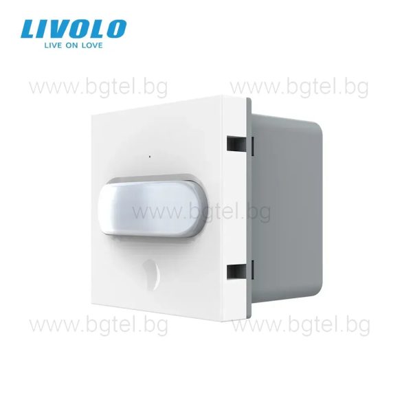 Механизъм PIR сензор за движение LIVOLO бял C7-01RG-11 / FCU-2WP