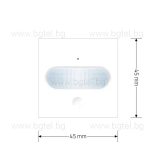 Механизъм PIR сензор за движение - БЯЛ - LIVOLO C7-01RG-11/FCU-2WP