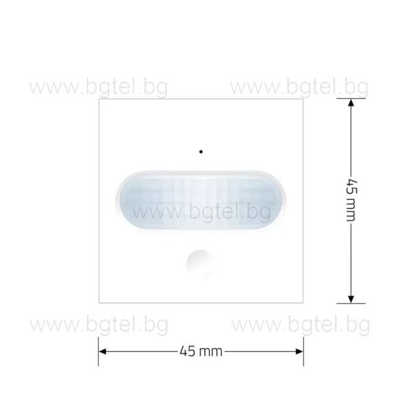Механизъм PIR сензор за движение - БЯЛ - LIVOLO C7-01RG-11/FCU-2WP