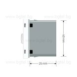 Механизъм PIR сензор за движение - БЯЛ - LIVOLO C7-01RG-11/FCU-2WP