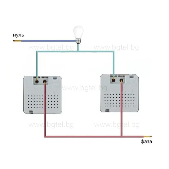 Механизъм PIR сензор за движение - ЧЕРЕН - LIVOLO C7-01RG-12/FCU-2BP