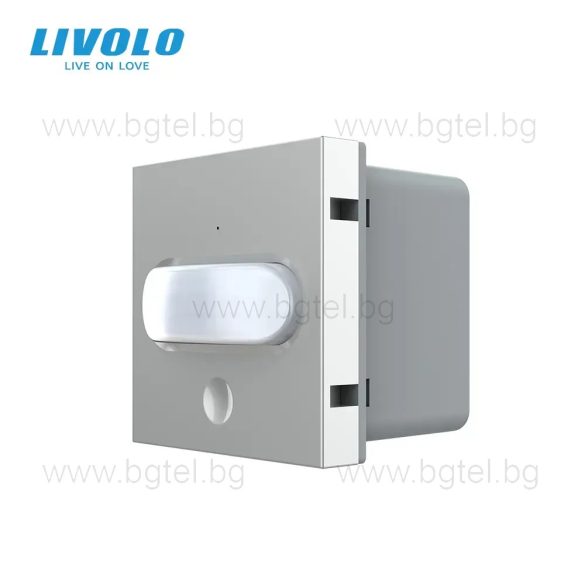 Механизъм PIR сензор за движение LIVOLO C7-01RG-15 - СИВ / FCU-2IP