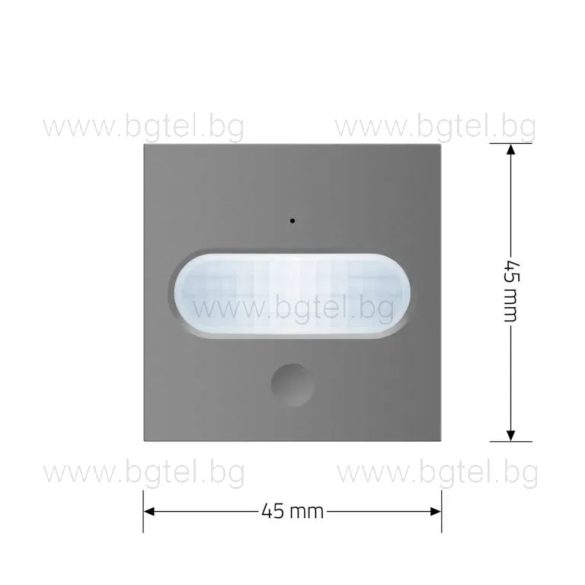 Механизъм PIR сензор за движение - СИВ - LIVOLO C7-01RG-15/FCU-2IP