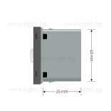 Механизъм PIR сензор за движение - СИВ - LIVOLO C7-01RG-15/FCU-2IP