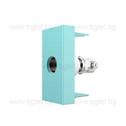   Механизъм единична TV розетка 1/2 - ЗЕЛЕН - LIVOLO C7-1V-18