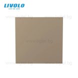 МЕХАНИЗЪМ ЗА ЕДИНИЧЕН БУТОН LIVOLO - ЗЛАТИСТ - C7-K1H-13