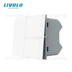   МЕХАНИЗЪМ ЗА МЕХАНИЧЕН СЕРИЕН / ДЕВИАТОРЕН КЛЮЧ - LIVOLO - БЯЛ - C7-K2S-11