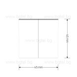 МЕХАНИЗЪМ ЗА МЕХАНИЧЕН СЕРИЕН / ДЕВИАТОРЕН КЛЮЧ - LIVOLO - БЯЛ - C7-K2S-11