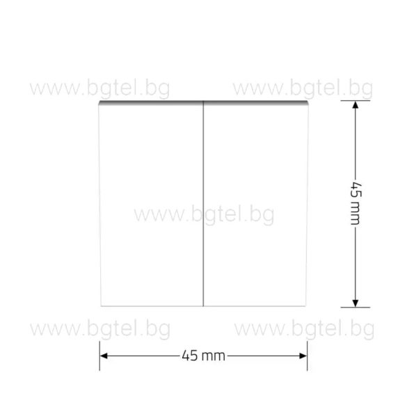 МЕХАНИЗЪМ ЗА МЕХАНИЧЕН СЕРИЕН / ДЕВИАТОРЕН КЛЮЧ - LIVOLO - БЯЛ - C7-K2S-11