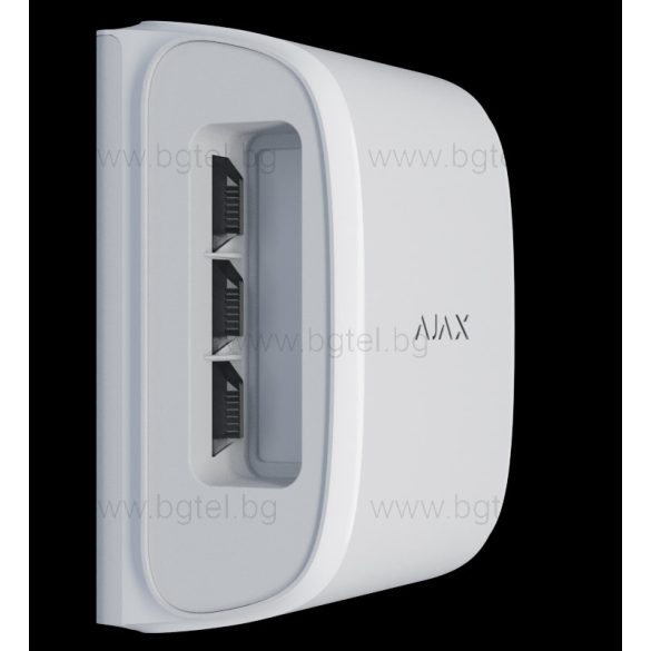 Безжичен PIR детектор Ajax за движение с двустранна странична детекция тип завеса и имунитет към домашни любимци