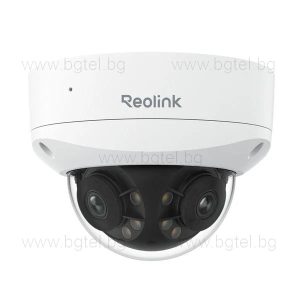Duo 2V PoE / P737 - 4K (8MP) Панорамна IP PoE камера с вградено хибридно IR и бяло LED осветление