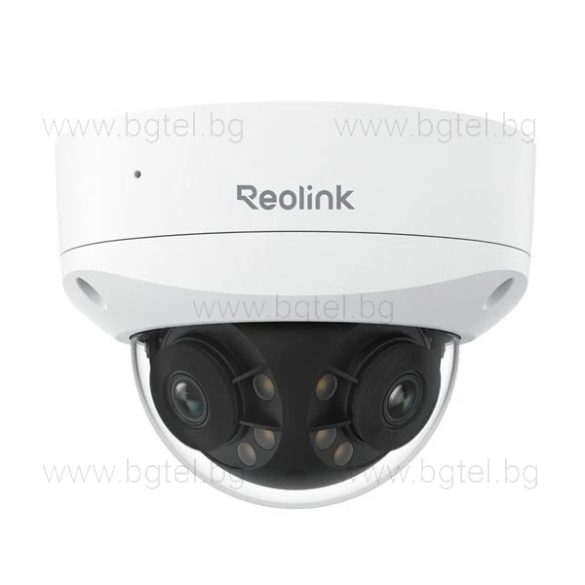 Duo 2V PoE / P737 - 4K (8MP) Панорамна IP PoE камера с вградено хибридно IR и бяло LED осветление