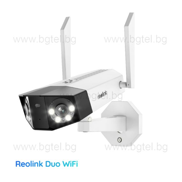 Безжична панорамна 4K WiFi камера Reolink Duo 2 WIFI