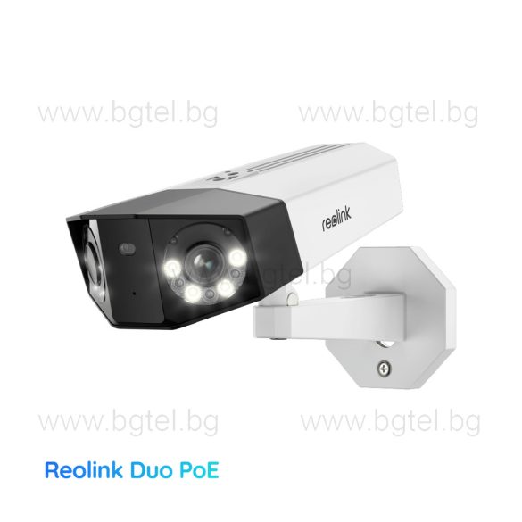 Reolink Duo P750 / Duo 3 POE - 8K (16MP) Панорамна IP PoE камера с вградено хибридно IR и бяло LED осветление