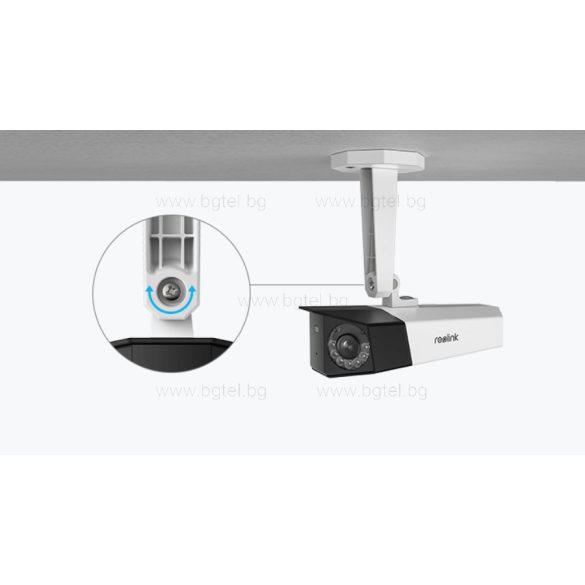 Reolink Duo P750 / Duo 3 POE - 8K (16MP) Панорамна IP PoE камера с вградено хибридно IR и бяло LED осветление