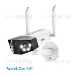   Reolink Duo WIFI - 2K (4MP) Безжична панорамна WiFi камера