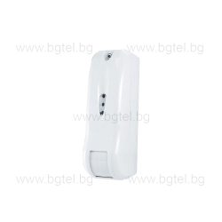   ELDES EWC1АМ-W - КОМБИНИРАН (PIR+MW) БЕЗЖИЧЕН ДАТЧИК ЗА ВЪНШЕН МОНТАЖ С АНТИ-МАСКИНГ - ЗАВЕСА БЯЛ