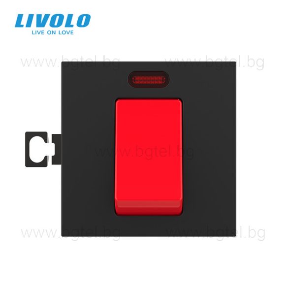 МЕХАНИЗЪМ - МЕХАНИЧЕН КЛЮЧ ЗА БОЙЛЕР 20А - ЧЕРЕН - FCMKV20A-2BP