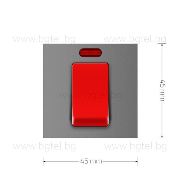 МЕХАНИЗЪМ - МЕХАНИЧЕН КЛЮЧ ЗА БОЙЛЕР 20А - СИВ - FCMKV20A-2IP