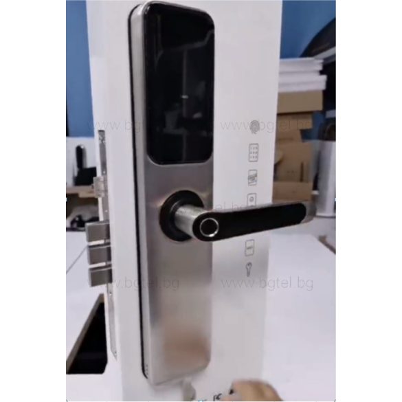 ТТLock електронна “смарт” брава с RFID чипове (карти), ПИН код за офиси, домове и AIRBNB имоти - H9A