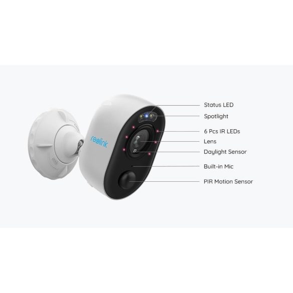 Lumus Series E430 / REOLINK LUMUS 2K (4МР) WIFI КАМЕРА ЗА ВИДЕОНАБЛЮДЕНИЕ С ДВУПОСОЧНО АУДИО