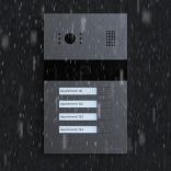 ВЪНШЕН ПАНЕЛ ЗА 4 АБОНАТА С КОНТРОЛ НА ДОСТЪП - SLINEX MA-04CRHD