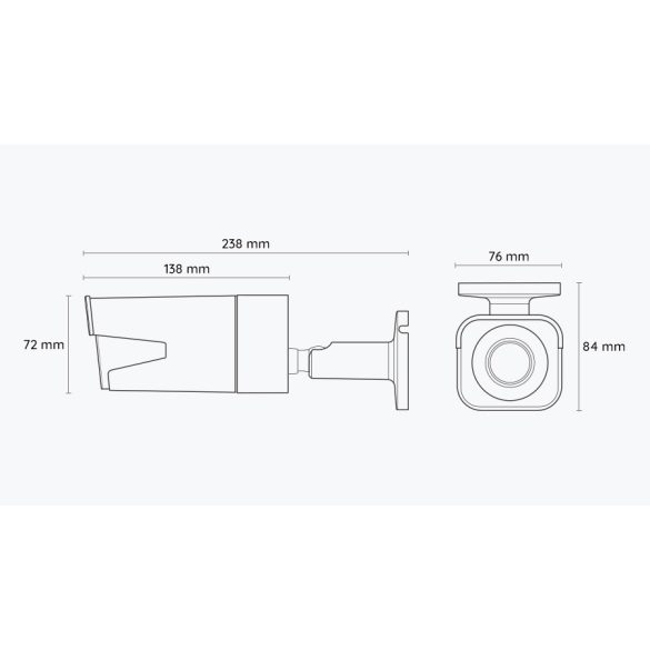 P430 / RLC-811A - 8MP IP КАМЕРА С 5Х ОПТИЧЕН ZOOM И ДЕТЕКЦИЯ НА ХОРА/АВТОМОБИЛИ