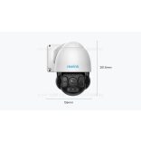 P840/RLC-823S1 - 4K (8MP) въртяща се (PTZ) IP камера с 5Х ZOOM