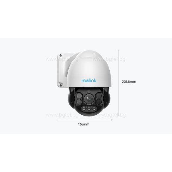 P840/RLC-823S1 - 4K (8MP) въртяща се (PTZ) IP камера с 5Х ZOOM