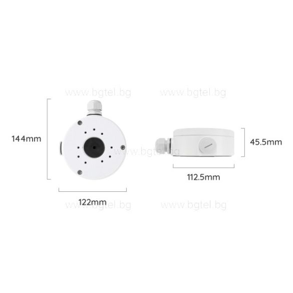 RLA-JBS1/B10 - Метална разпределителна кутия (Junction Box) за камери Reolink 