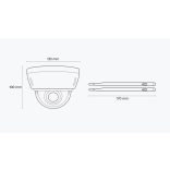 RLC-422W - 5MP ДВУБАНДОВА (2.4/5GHZ) БЕЗЖИЧНА КУПОЛНА IP КАМЕРА ЗА ВИДЕОНАБЛЮДЕНИЕ С 4Х ОПТИЧЕН ZOOM