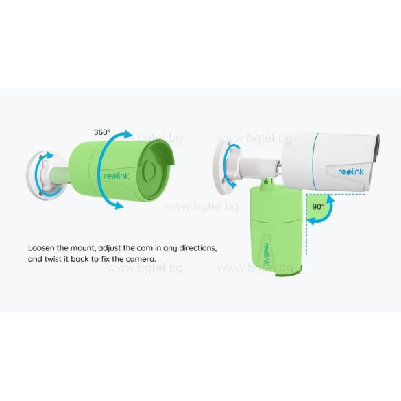 RLC-510A - 5MP външна IP камера с детекция на хора/автомобили