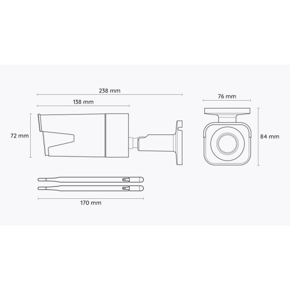 RLC-511W - 5MP ДВУБАНДОВА (2.4/5GHZ) БЕЗЖИЧНА IP КАМЕРА ЗА ВИДЕОНАБЛЮДЕНИЕ С 4Х ОПТИЧЕН ZOOM