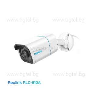 RLC-810A - 8MP (4K) външна IP камера с детекция на хора/автомобили
