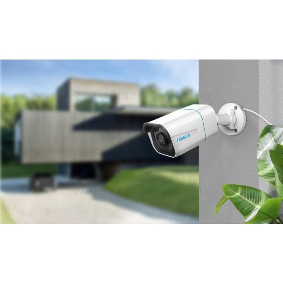 RLC-810A - 8MP (4K) външна IP камера с детекция на хора/автомобили