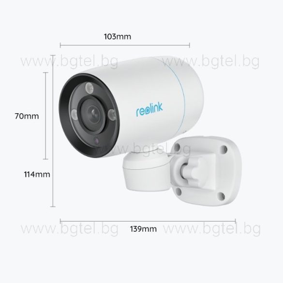 4K (8MP) PoE външна PAN IP камера 