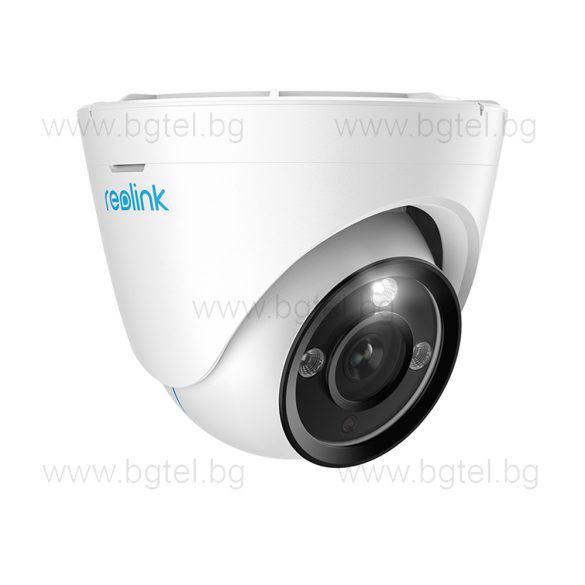 RLC-833A - 8MP (4K) куполна IP камера с детекция на хора/автомобили, бяла светлина за цветно нощно виждане и 3 х ZOOM