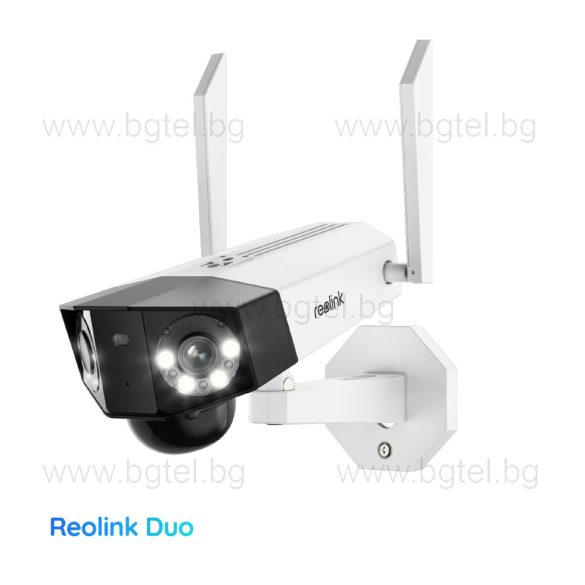 Reolink Duo 2 - 2K+ (6MP) Безжична панорамна камера с батерия