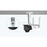 Reolink Duo 2 - 2K+ (6MP) Безжична панорамна камера с батерия