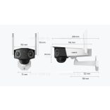 Reolink Duo 2 - 2K+ (6MP) Безжична панорамна камера с батерия