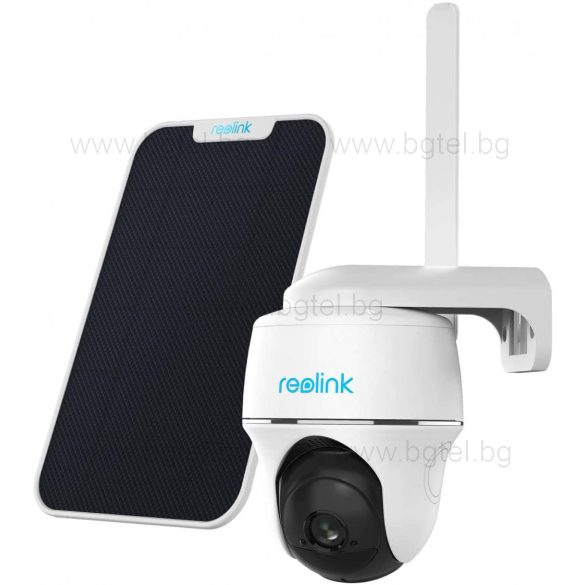 REOLINK GO PT PLUS - 4MP 4G Въртяща се (PT) IP Камера в комплект със соларен панел