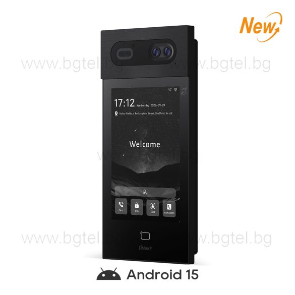 8" Android 15 ВЪНШЕН ПАНЕЛ