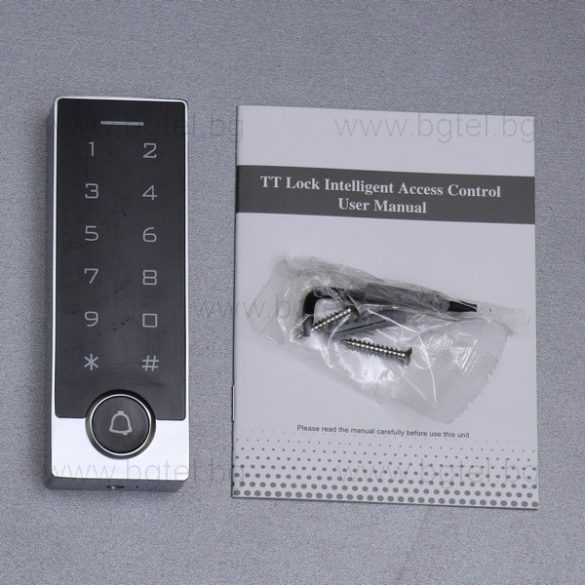 TTLock Смарт контролер с четец 13.56MhZ, клавиатура, водоустойчив TB2