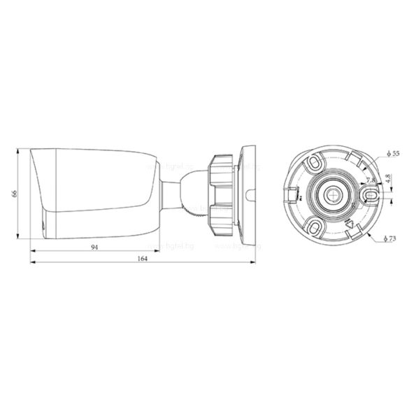TC-C32QN - 2MP Fixed Bullet Camera（colormaker)