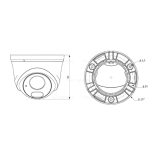 TC-C34HS - 4MP Fixed Starlight IR Turret Camera