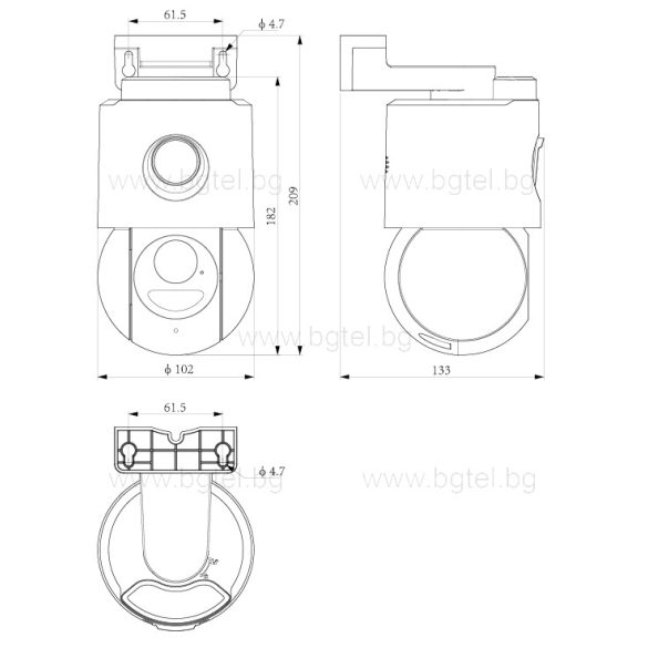 TC-H363N -  6MP Fixed Color Maker Wi-Fi PT Camera