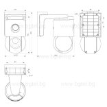TC-H363U - 6MP Fixed Color Maker 4G PT Camera