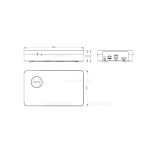 TC-R3105 - 5  канален NVR H.265 1HDD компактен размер